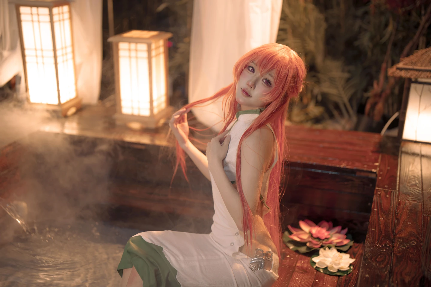 A-Bao is a Bunny Girl - Azur Lane - English Constellation Cheongsam (30 photos) - A Bao Ye Shi Tu Niang (阿包也是兔娘) - Photo 28 of 30