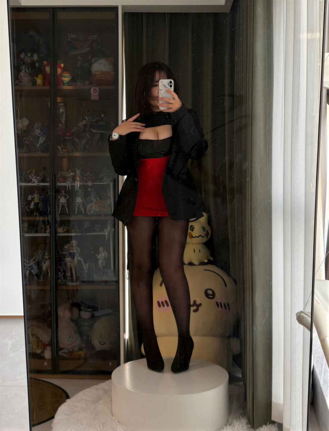 A Ban Today Is Happy - No.047 Office Worker Selfie [76P, (76 photos) - A Ban Jin Tian Hen Kai Xin (阿半今天很开心 ) - Photo 1 of 76