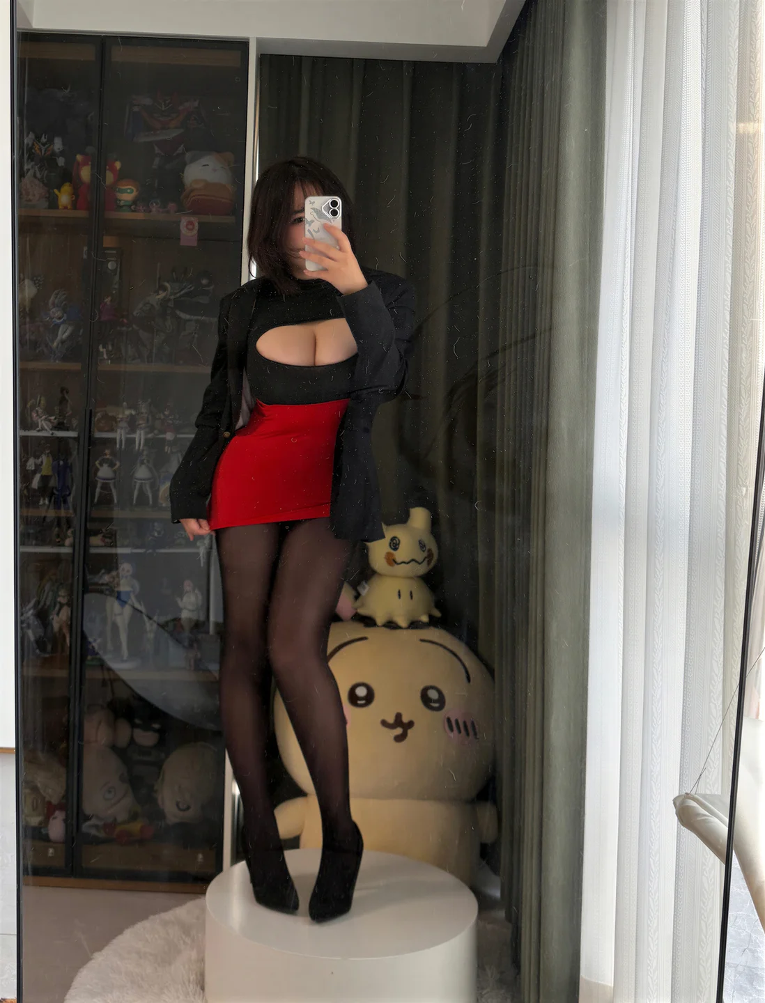 A Ban Today Is Happy - No.047 Office Worker Selfie [76P, (76 photos) - A Ban Jin Tian Hen Kai Xin (阿半今天很开心 ) - Photo 18 of 76