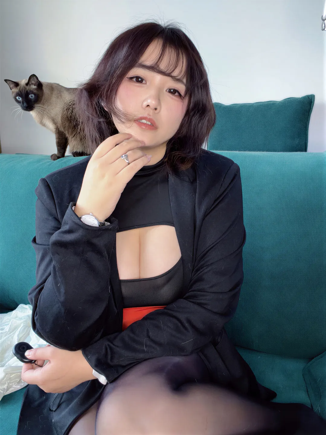 A Ban Today Is Happy - No.047 Office Worker Selfie [76P, (76 photos) - A Ban Jin Tian Hen Kai Xin (阿半今天很开心 ) - Photo 40 of 76
