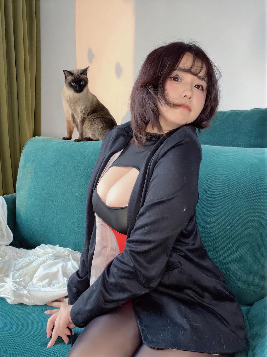 A Ban Today Is Happy - No.047 Office Worker Selfie [76P, (76 photos) - A Ban Jin Tian Hen Kai Xin (阿半今天很开心 ) - Photo 70 of 76