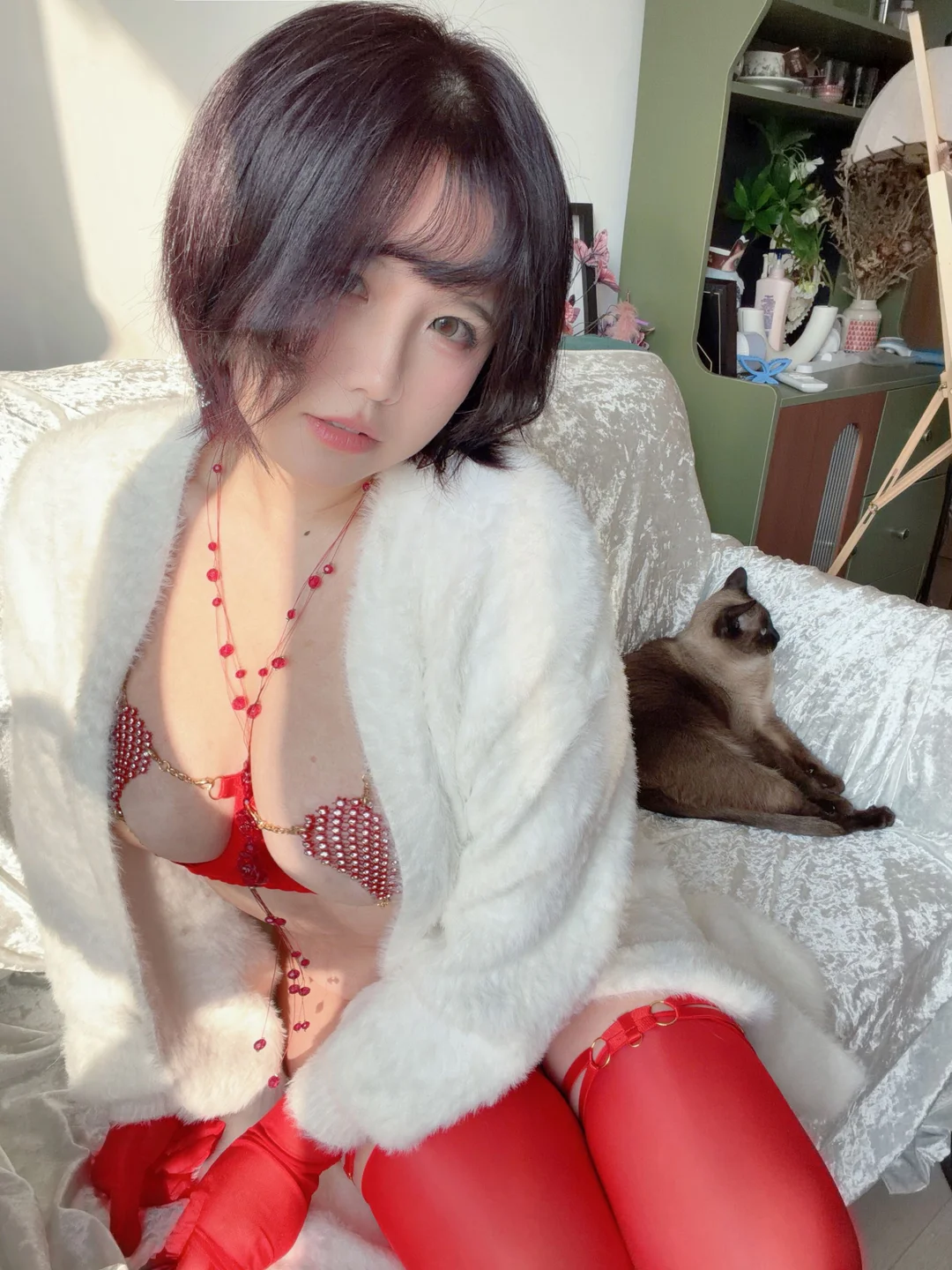 A-Ban Is Happy Today - No.048 Red [71 photos] - A Ban Jin Tian Hen Kai Xin (阿半今天很开心 ) - Photo 3 of 71