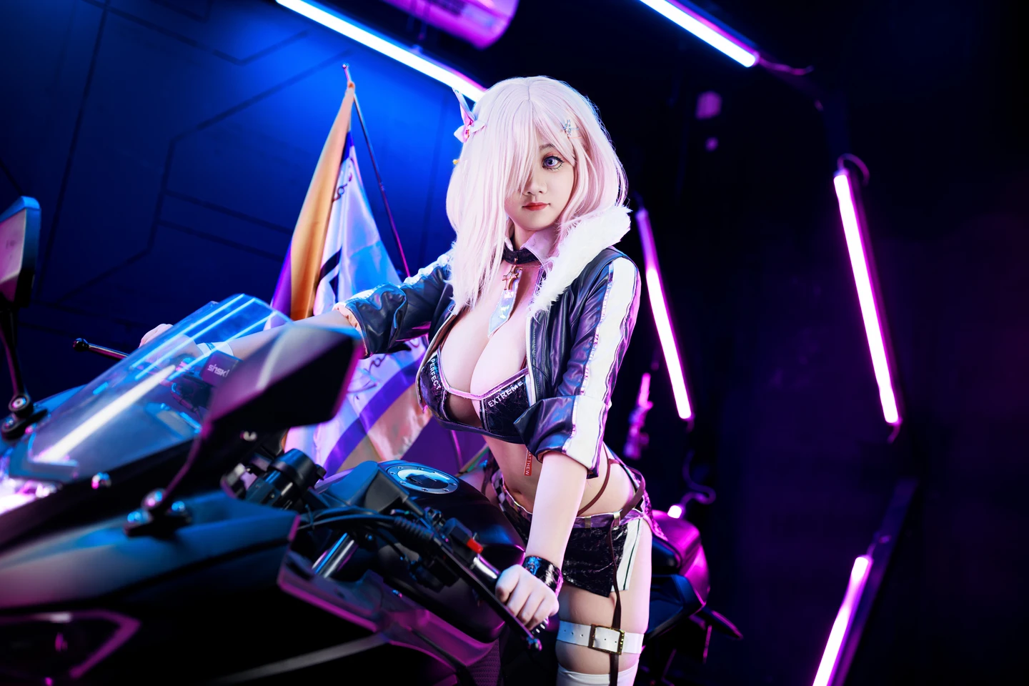 a-xue-xue - No.017 Maid Racing [90P, (90 photos) - A Xue Xue (阿雪雪) - Photo 34 of 90