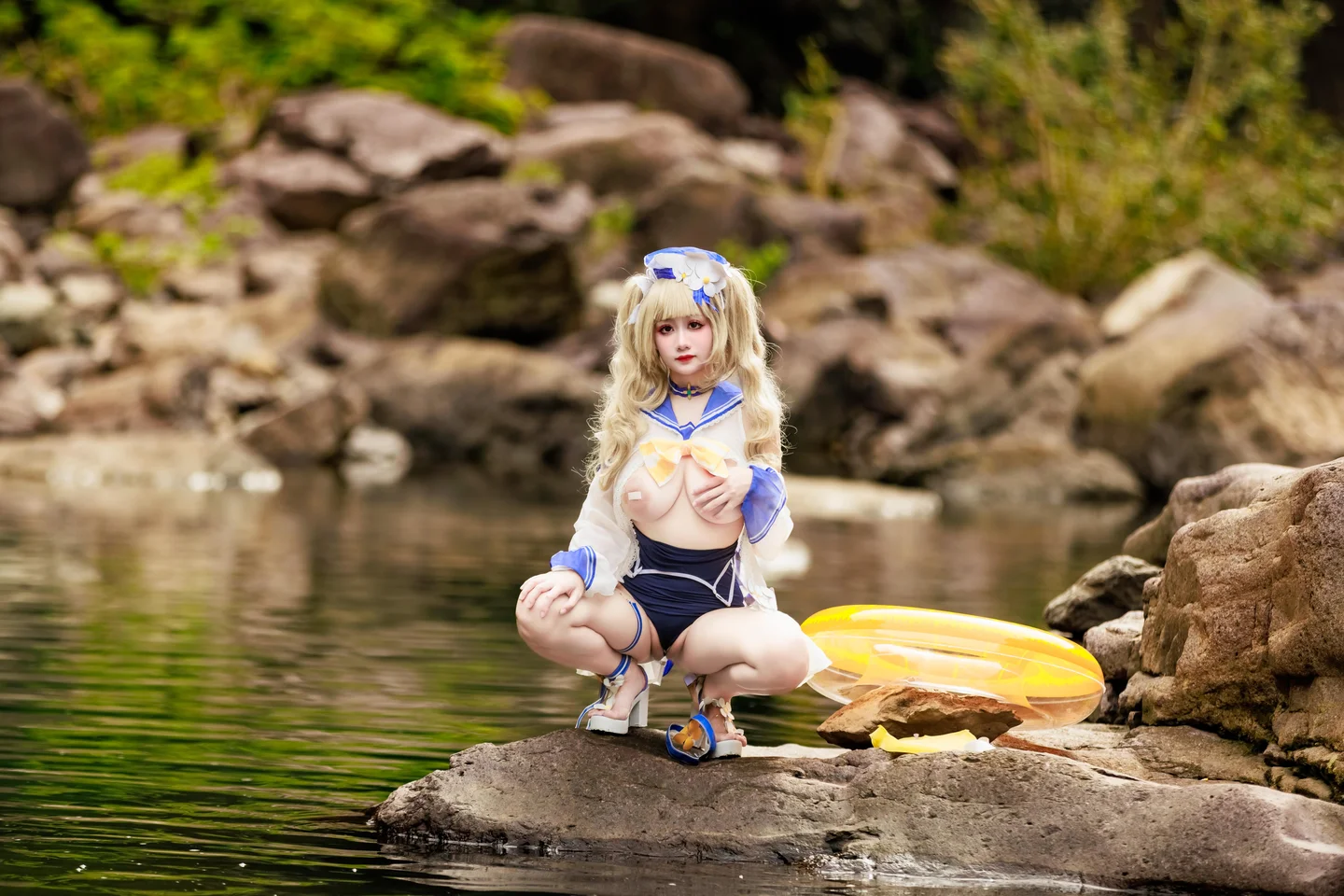 a-xue-xue - No.031 Barbara Swimsuit (85 photos) - A Xue Xue (阿雪雪) - Photo 32 of 85