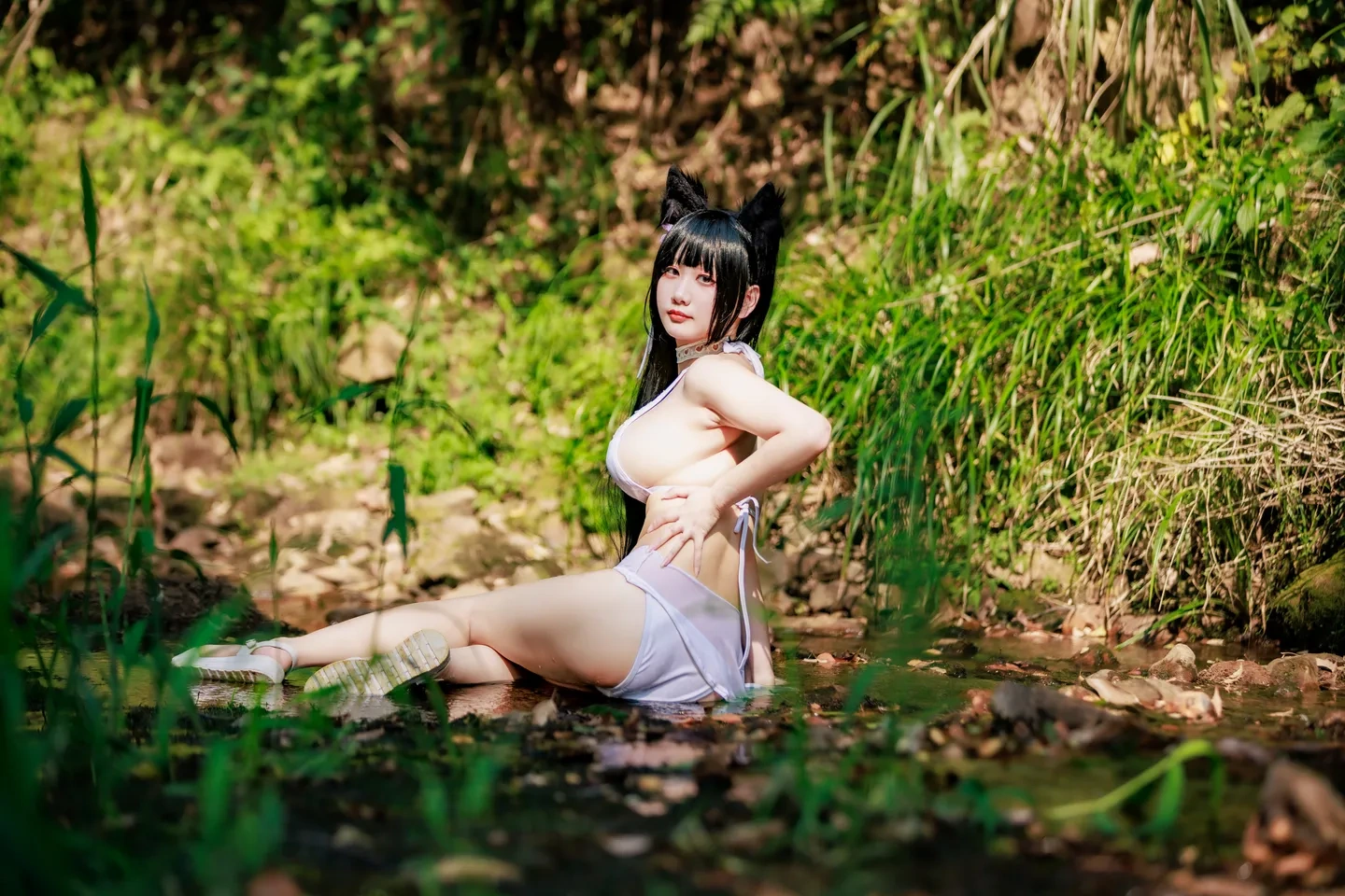 a-xue-xue - No.036 Azur Lane Summer Aido (94 photos) - A Xue Xue (阿雪雪) - Photo 52 of 94