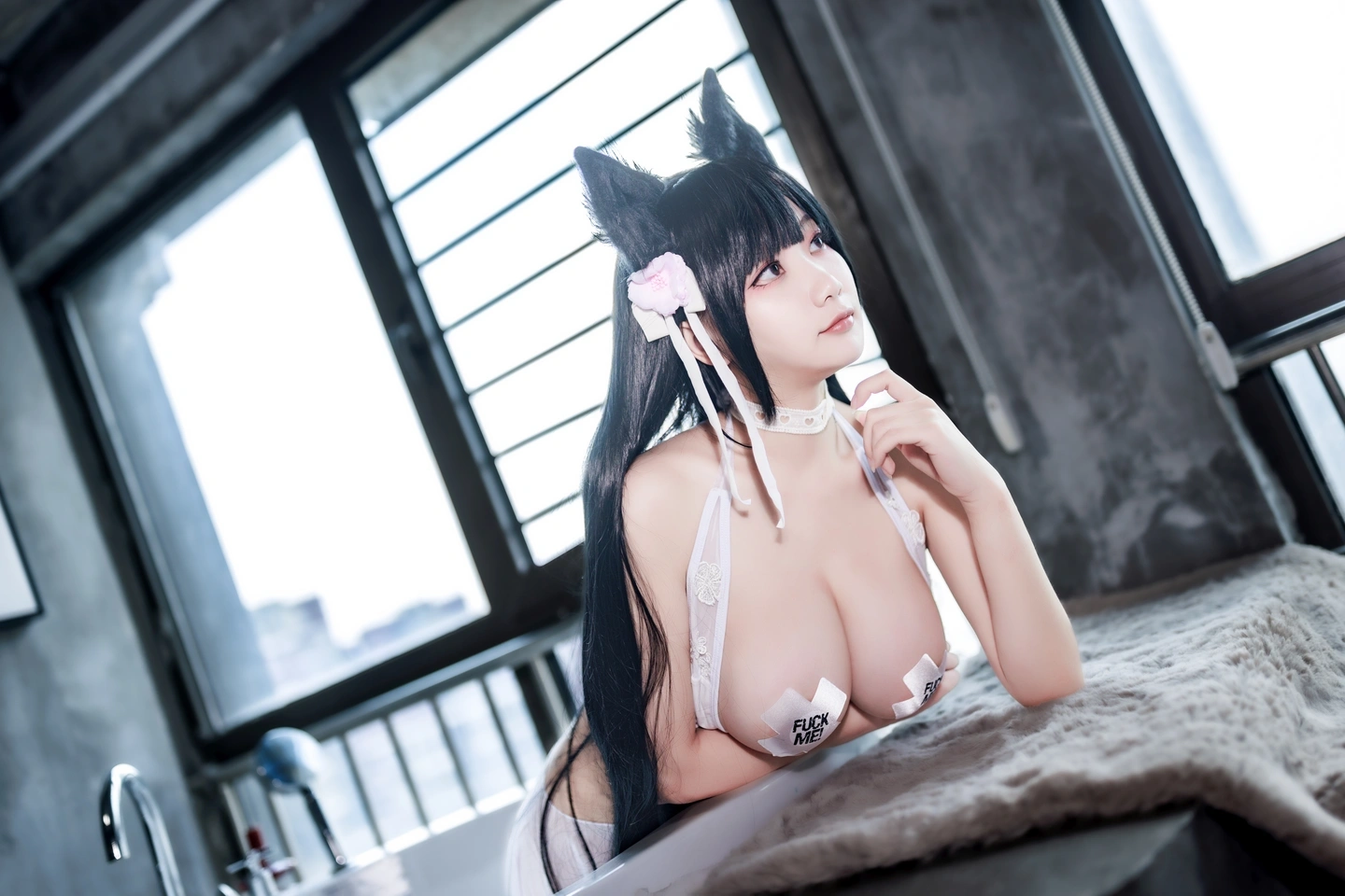 a-xue-xue - No.036 Azur Lane Summer Aido (94 photos) - A Xue Xue (阿雪雪) - Photo 61 of 94
