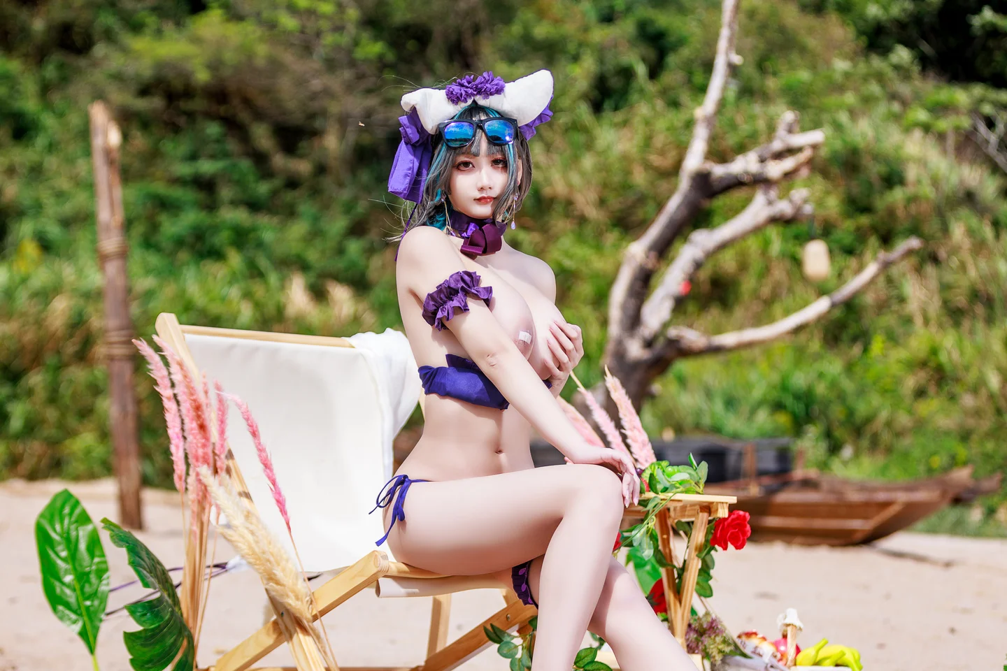 a-xue-xue - No.057 Cherries Swimsuit (86 photos) - A Xue Xue (阿雪雪) - Photo 5 of 86