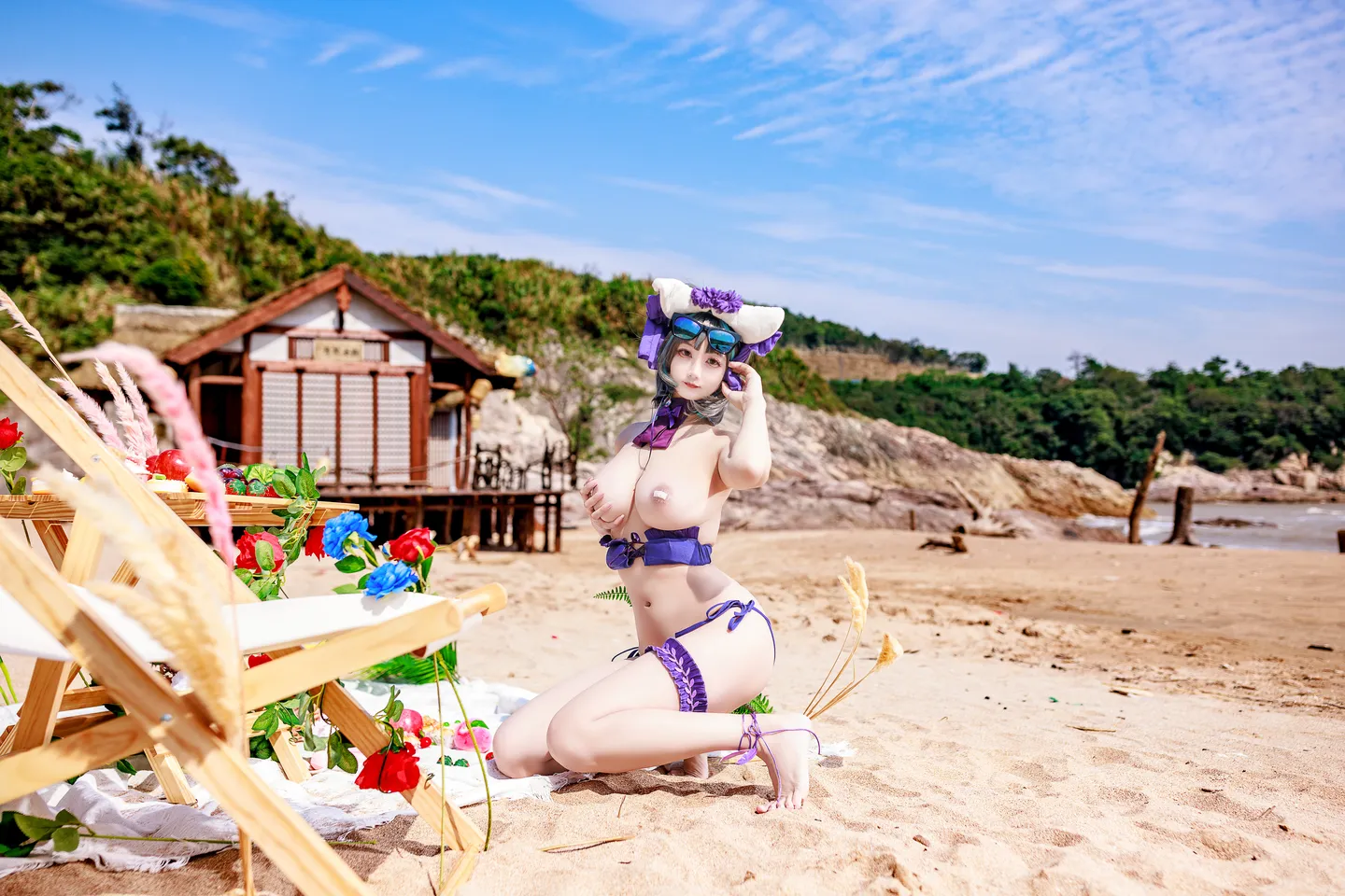 a-xue-xue - No.057 Cherries Swimsuit (86 photos) - A Xue Xue (阿雪雪) - Photo 10 of 86