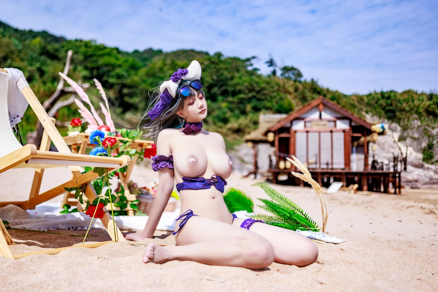 a-xue-xue - No.057 Cherries Swimsuit (86 photos) - A Xue Xue (阿雪雪) - Photo 16 of 86