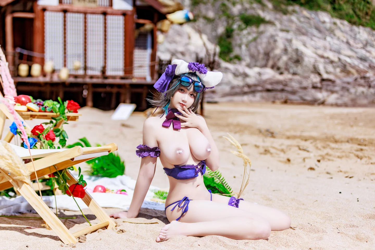 a-xue-xue - No.057 Cherries Swimsuit (86 photos) - A Xue Xue (阿雪雪) - Photo 17 of 86