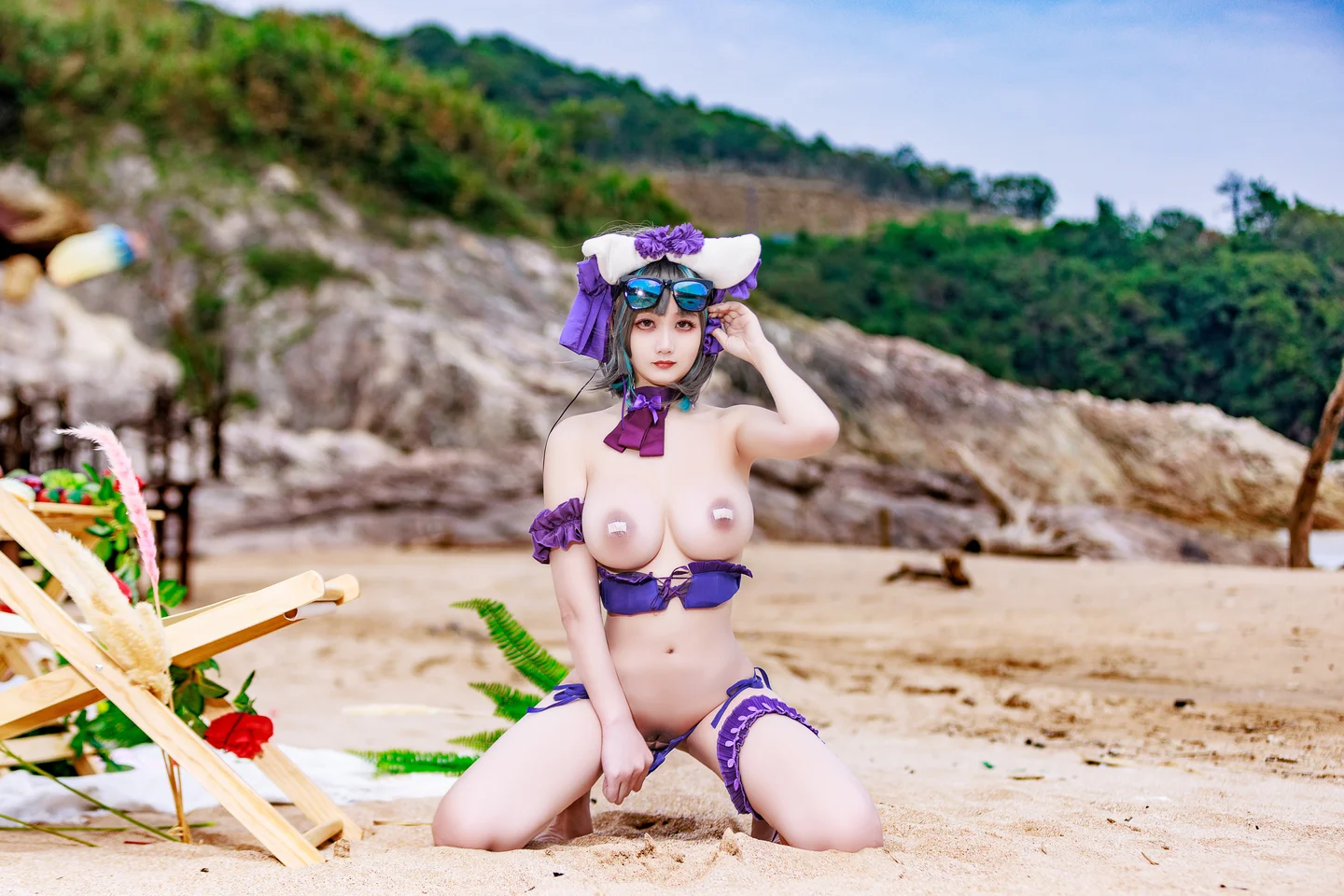 a-xue-xue - No.057 Cherries Swimsuit (86 photos) - A Xue Xue (阿雪雪) - Photo 18 of 86
