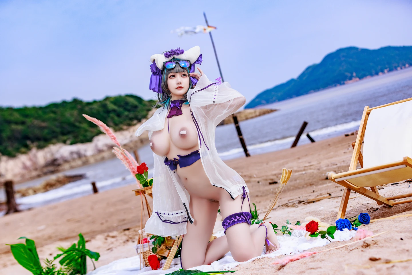 a-xue-xue - No.057 Cherries Swimsuit (86 photos) - A Xue Xue (阿雪雪) - Photo 49 of 86
