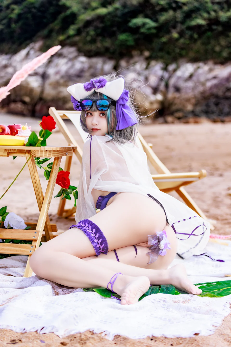 a-xue-xue - No.057 Cherries Swimsuit (86 photos) - A Xue Xue (阿雪雪) - Photo 57 of 86