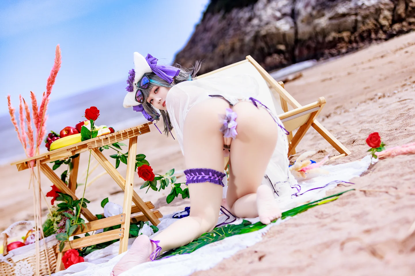 a-xue-xue - No.057 Cherries Swimsuit (86 photos) - A Xue Xue (阿雪雪) - Photo 59 of 86