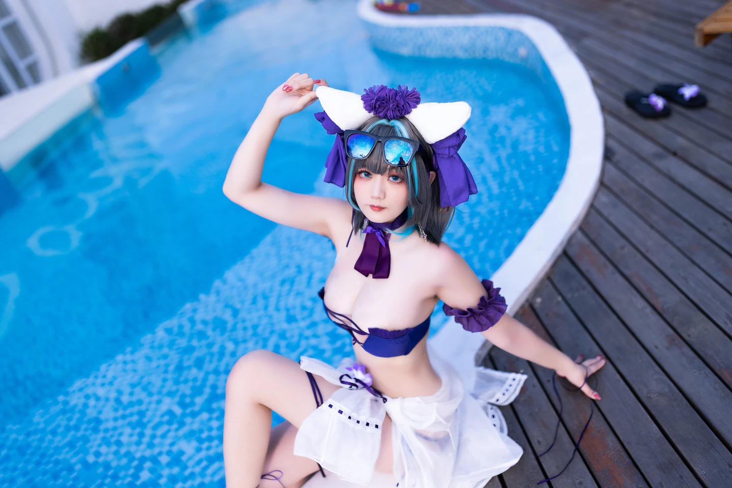 a-xue-xue - No.057 Cherries Swimsuit (86 photos) - A Xue Xue (阿雪雪) - Photo 76 of 86