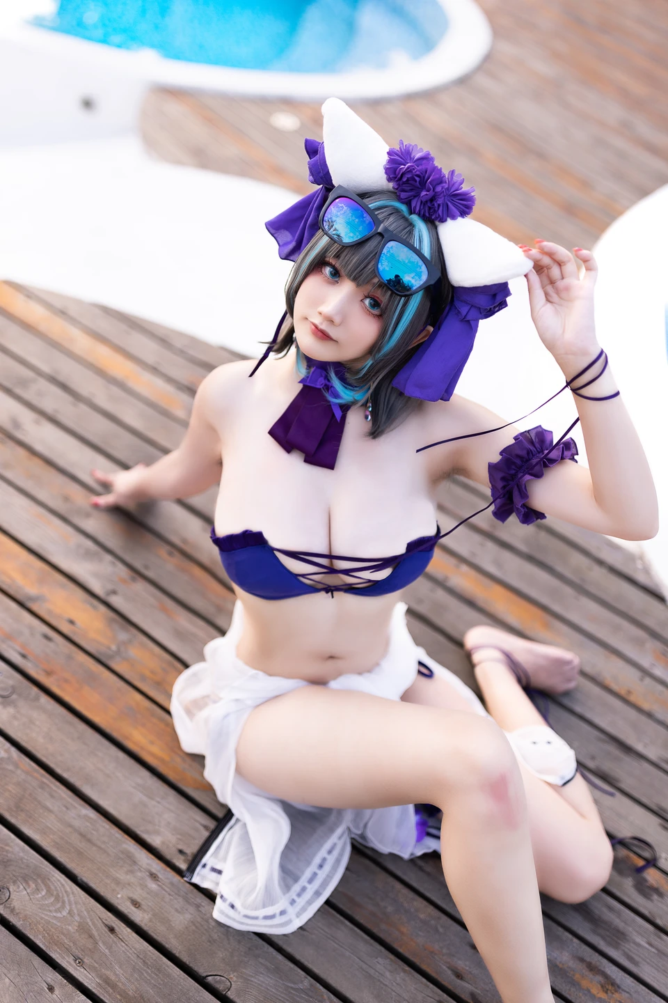 a-xue-xue - No.057 Cherries Swimsuit (86 photos) - A Xue Xue (阿雪雪) - Photo 86 of 86