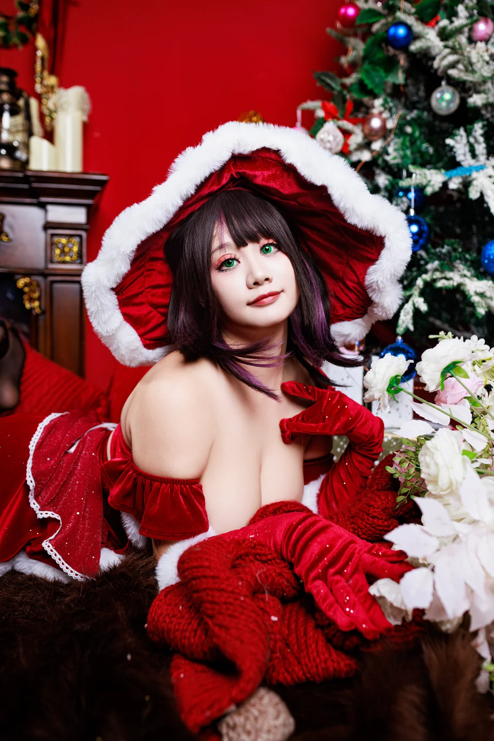 a-xue-xue - No.063 Christmas Witch [122P,4V-4.85GB]01 (99 photos) - A Xue Xue (阿雪雪) - Photo 82 of 99