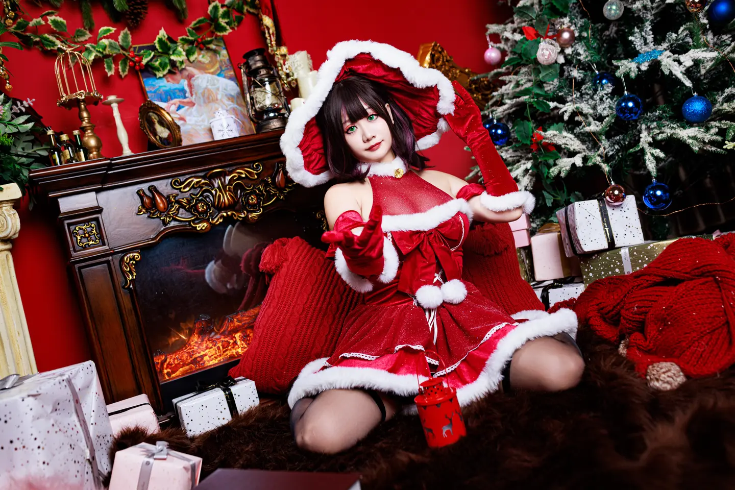 a-xue-xue - No.063 Christmas Witch [122P,4V-4.85GB]03 (23 photos) - A Xue Xue (阿雪雪) - Photo 13 of 23