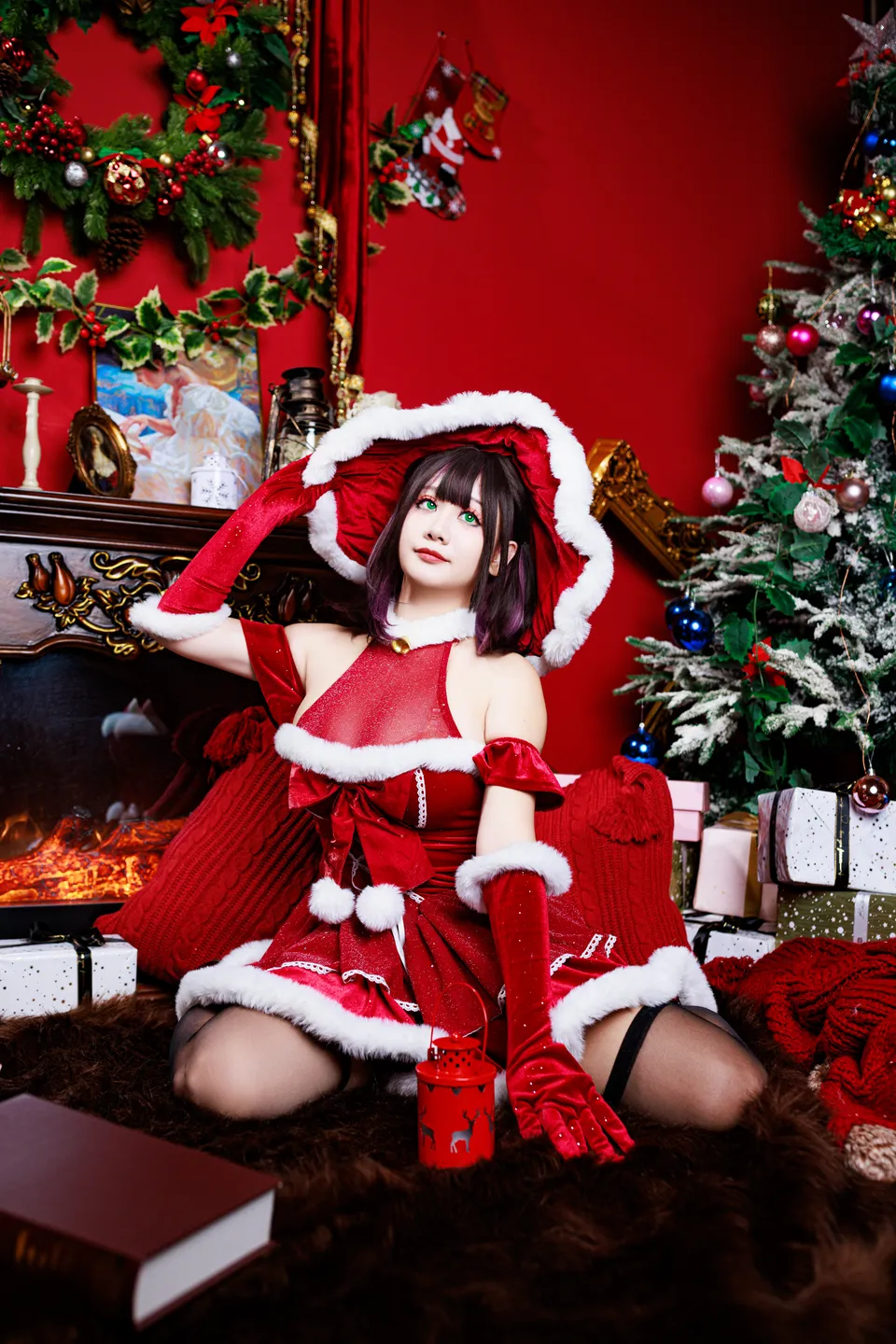 a-xue-xue - No.063 Christmas Witch [122P,4V-4.85GB]03 (23 photos) - A Xue Xue (阿雪雪) - Photo 14 of 23