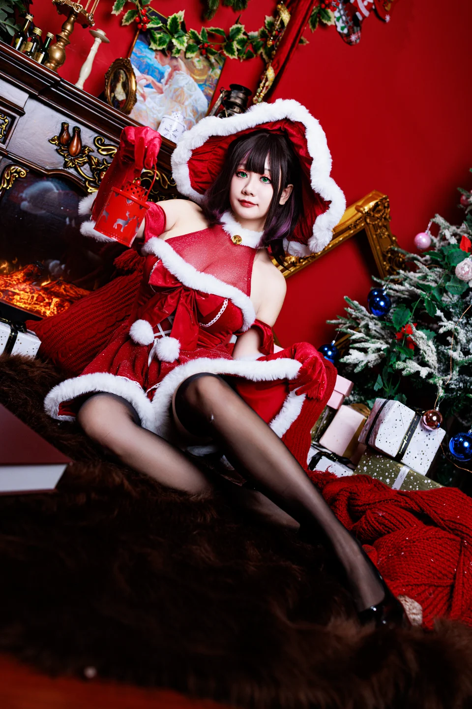 a-xue-xue - No.063 Christmas Witch [122P,4V-4.85GB]03 (23 photos) - A Xue Xue (阿雪雪) - Photo 15 of 23