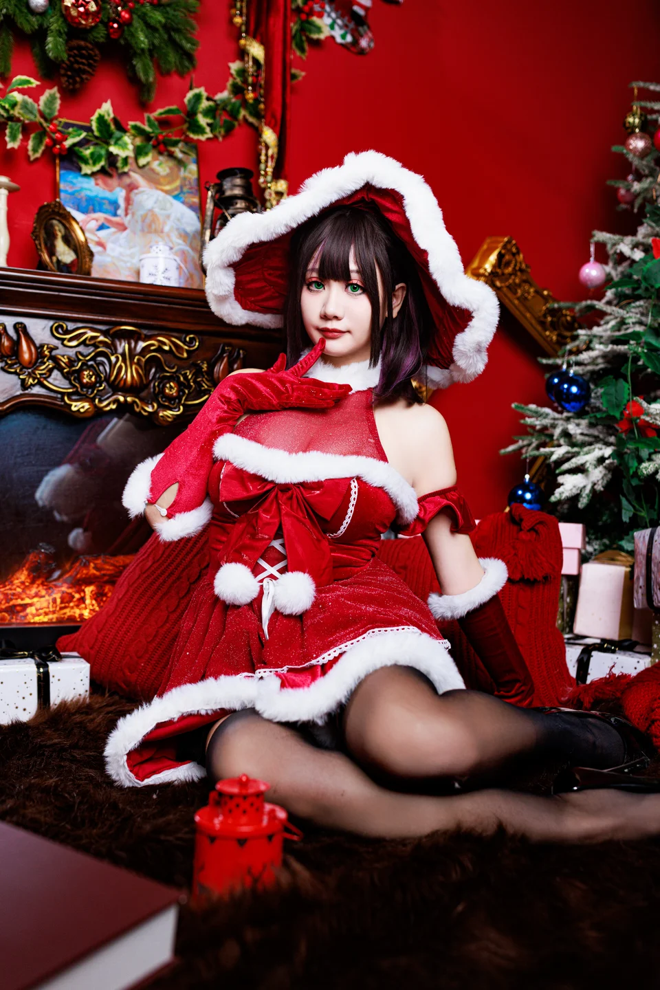 a-xue-xue - No.063 Christmas Witch [122P,4V-4.85GB]03 (23 photos) - A Xue Xue (阿雪雪) - Photo 18 of 23