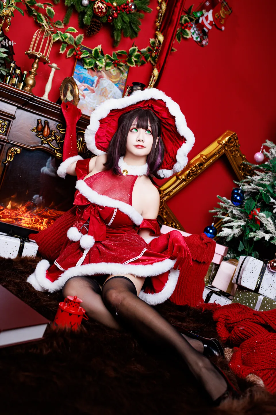 a-xue-xue - No.063 Christmas Witch [122P,4V-4.85GB]03 (23 photos) - A Xue Xue (阿雪雪) - Photo 20 of 23