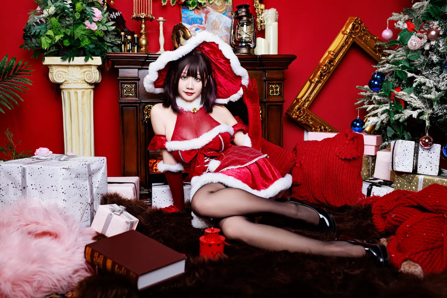 a-xue-xue - No.063 Christmas Witch [122P,4V-4.85GB]03 (23 photos) - A Xue Xue (阿雪雪) - Photo 21 of 23