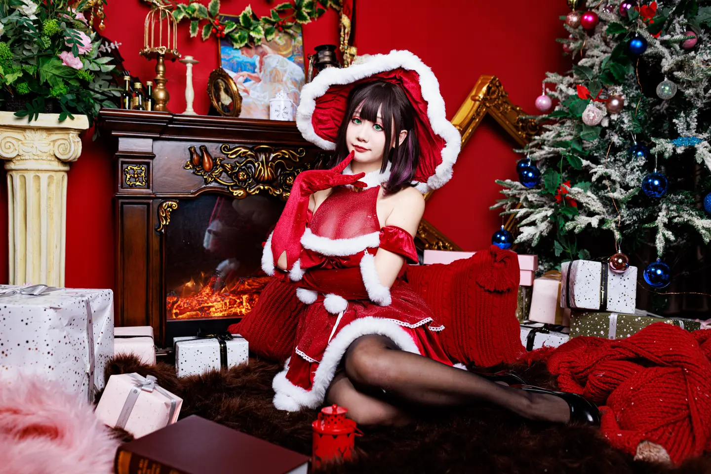 a-xue-xue - No.063 Christmas Witch [122P,4V-4.85GB]03 (23 photos) - A Xue Xue (阿雪雪) - Photo 22 of 23