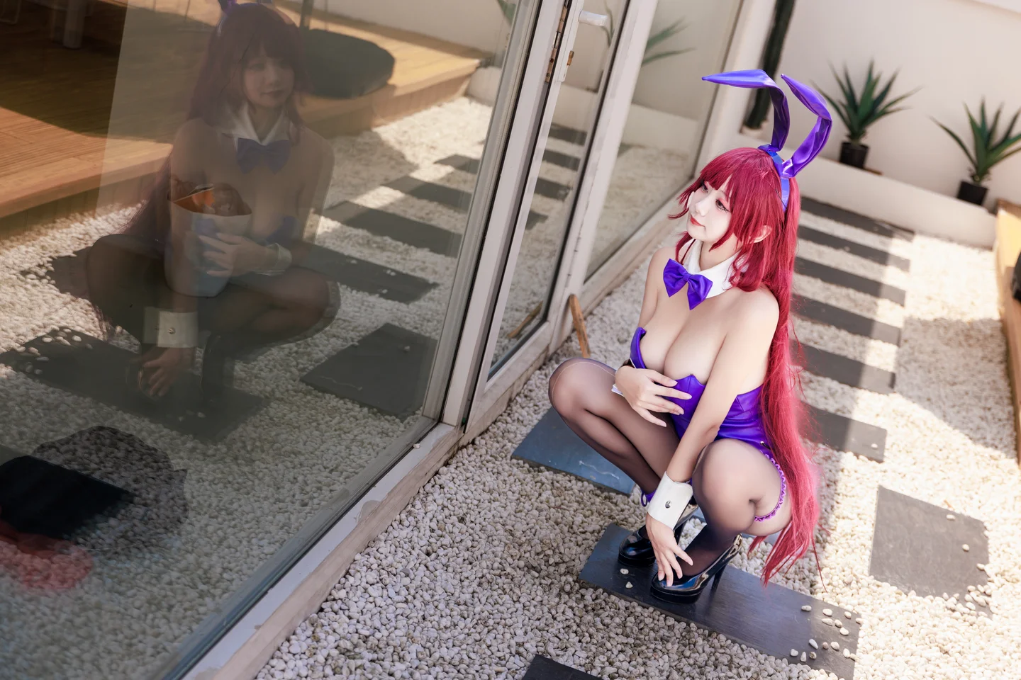 a-xue-xue - No.065 Fate/Grand Order Scathach Bunny Girl [99P, (99 photos) - A Xue Xue (阿雪雪) - Photo 88 of 99