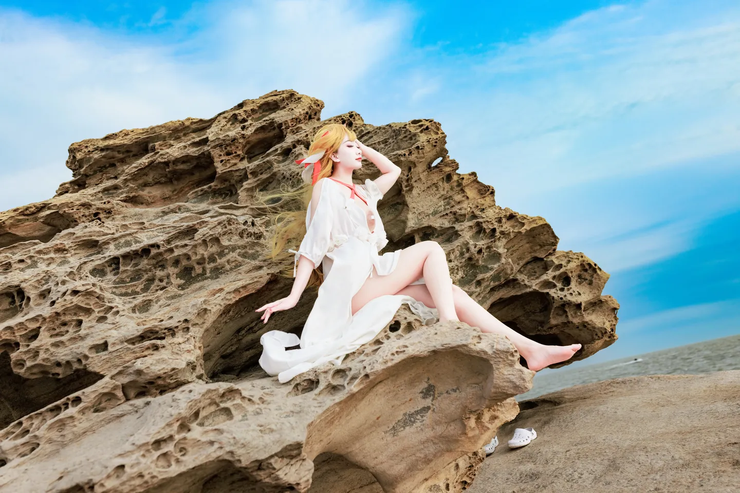 a-xue-xue - No.077 Fate/Grand Order Nero (Swimsuit) (101 photos) - A Xue Xue (阿雪雪) - Photo 1 of 101