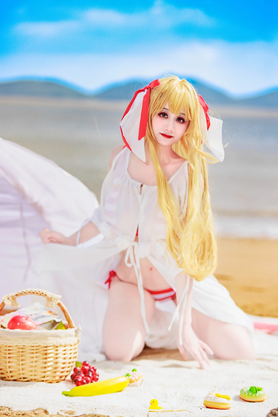 a-xue-xue - No.077 Fate/Grand Order Nero (Swimsuit) (101 photos) - A Xue Xue (阿雪雪) - Photo 2 of 101