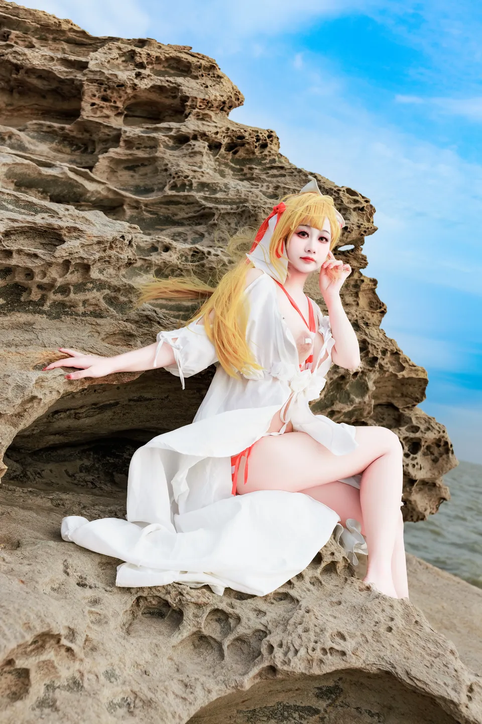 a-xue-xue - No.077 Fate/Grand Order Nero (Swimsuit) (101 photos) - A Xue Xue (阿雪雪) - Photo 3 of 101