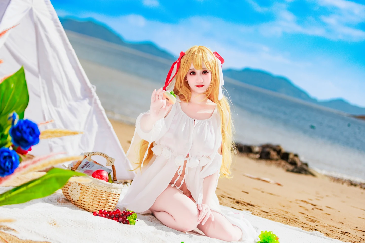 a-xue-xue - No.077 Fate/Grand Order Nero (Swimsuit) (101 photos) - A Xue Xue (阿雪雪) - Photo 6 of 101