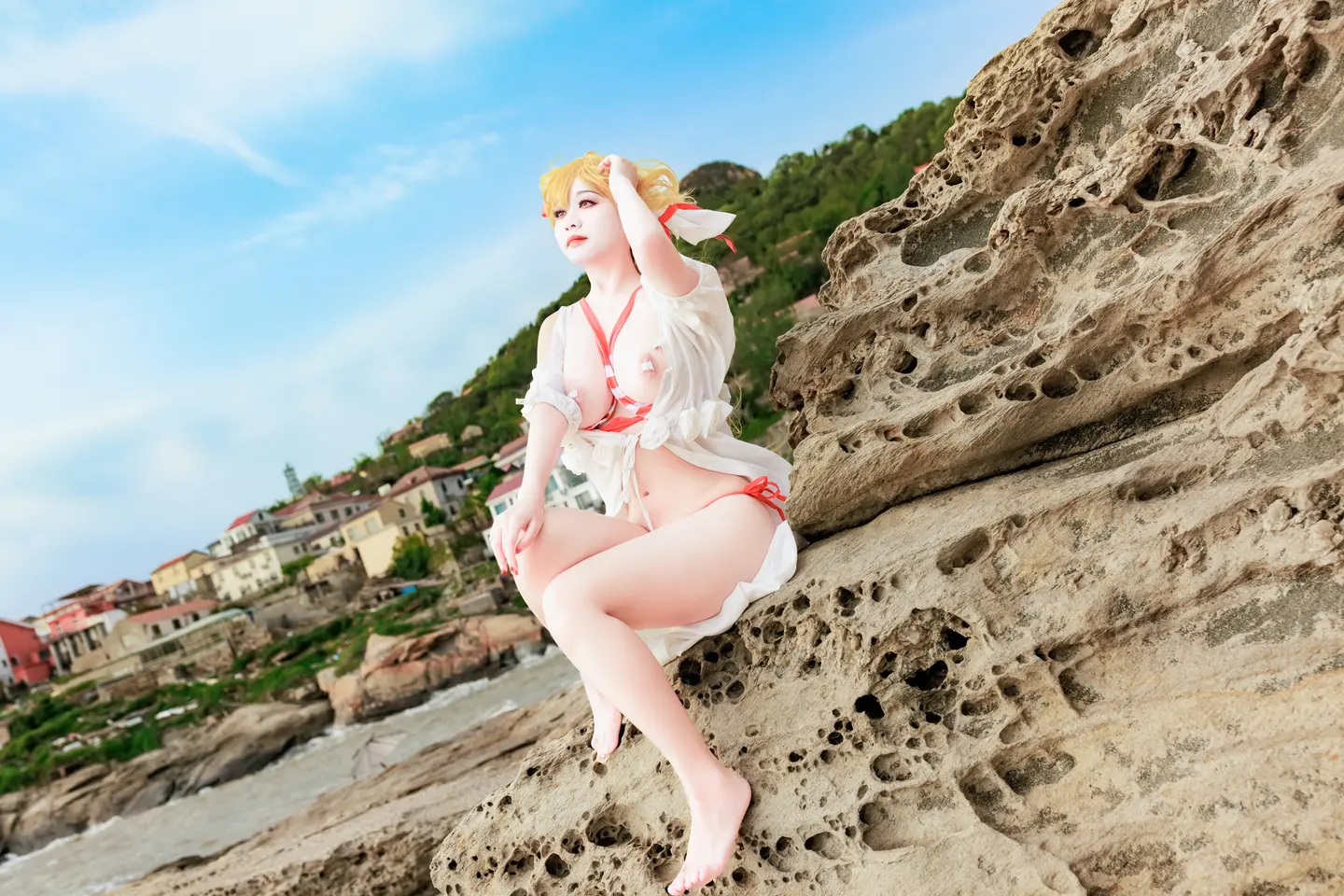 a-xue-xue - No.077 Fate/Grand Order Nero (Swimsuit) (101 photos) - A Xue Xue (阿雪雪) - Photo 11 of 101