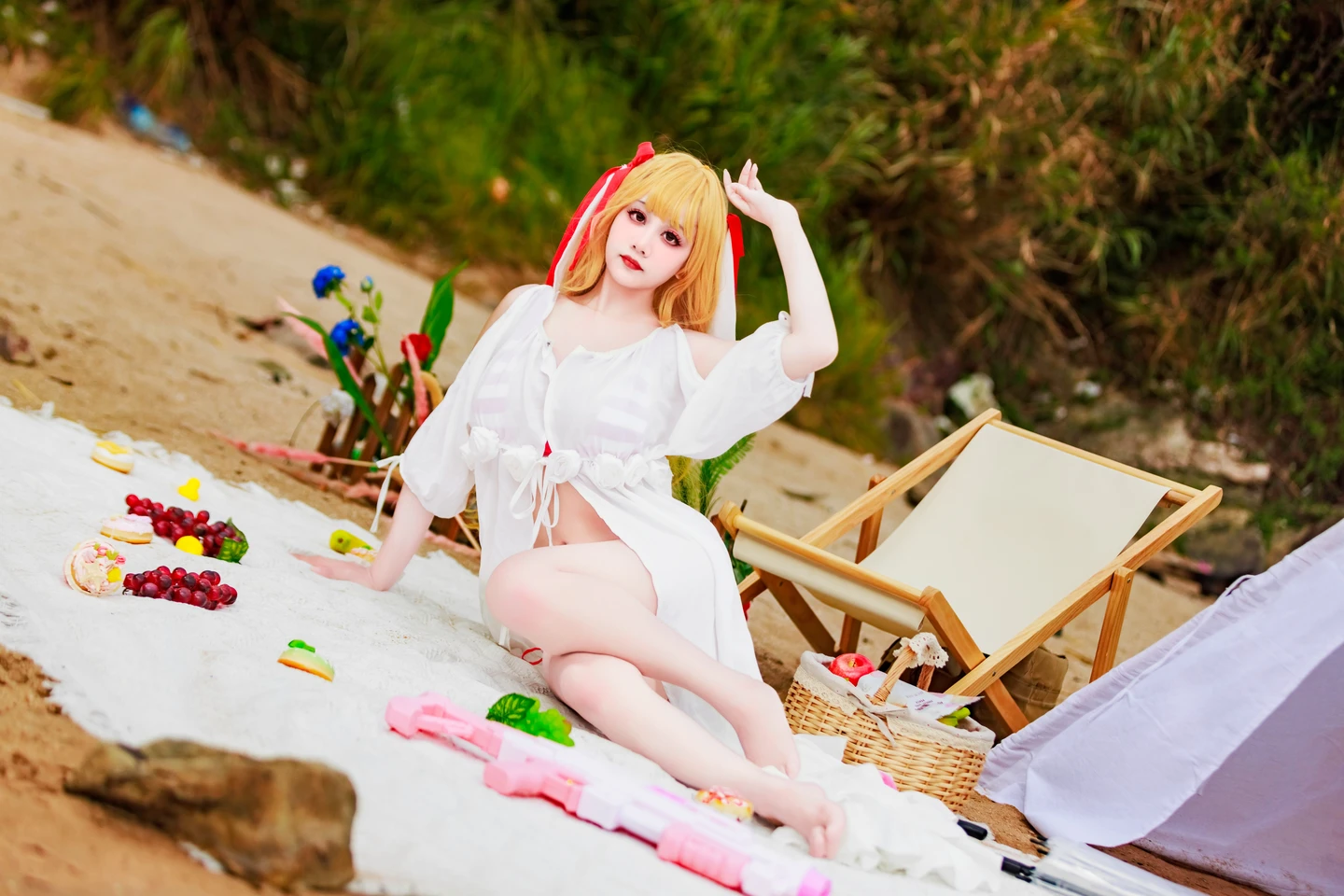 a-xue-xue - No.077 Fate/Grand Order Nero (Swimsuit) (101 photos) - A Xue Xue (阿雪雪) - Photo 18 of 101