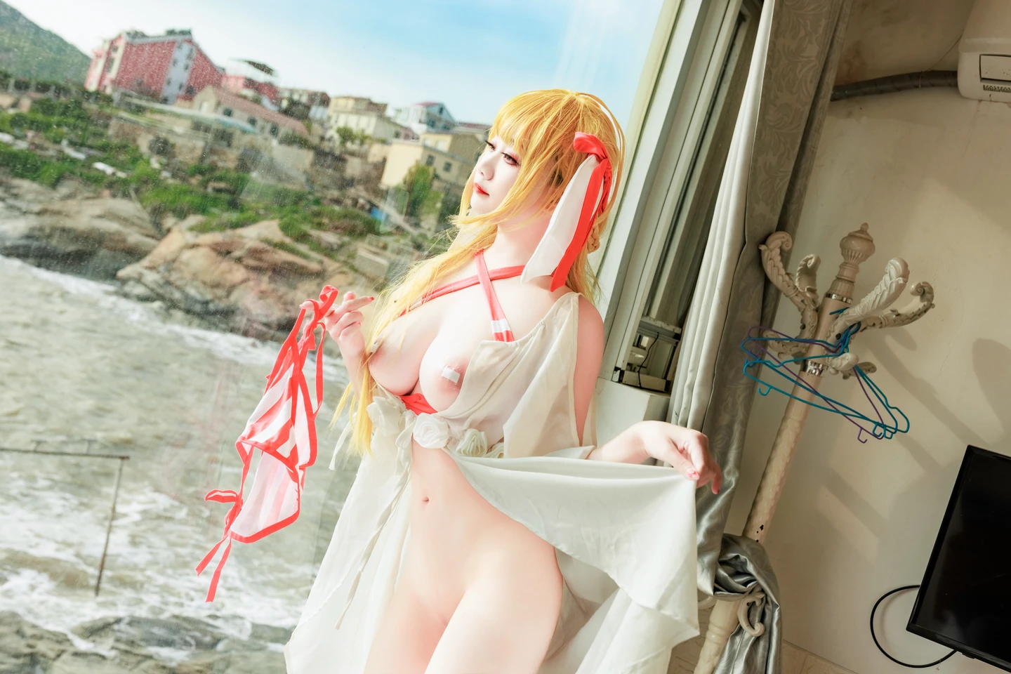 a-xue-xue - No.077 Fate/Grand Order Nero (Swimsuit) (101 photos) - A Xue Xue (阿雪雪) - Photo 27 of 101