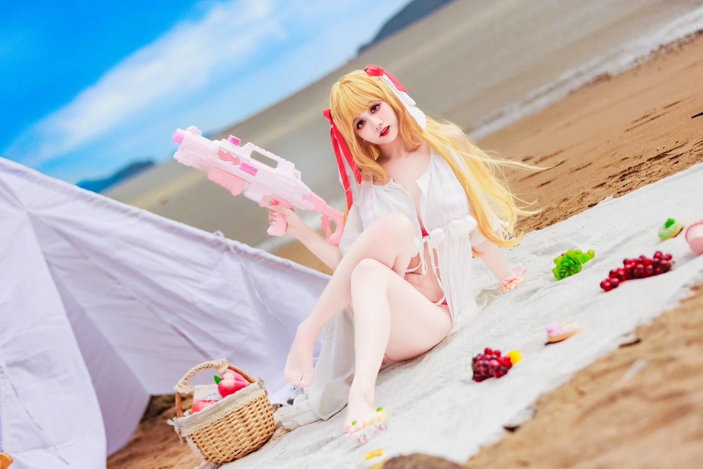 a-xue-xue - No.077 Fate/Grand Order Nero (Swimsuit) (101 photos) - A Xue Xue (阿雪雪) - Photo 30 of 101