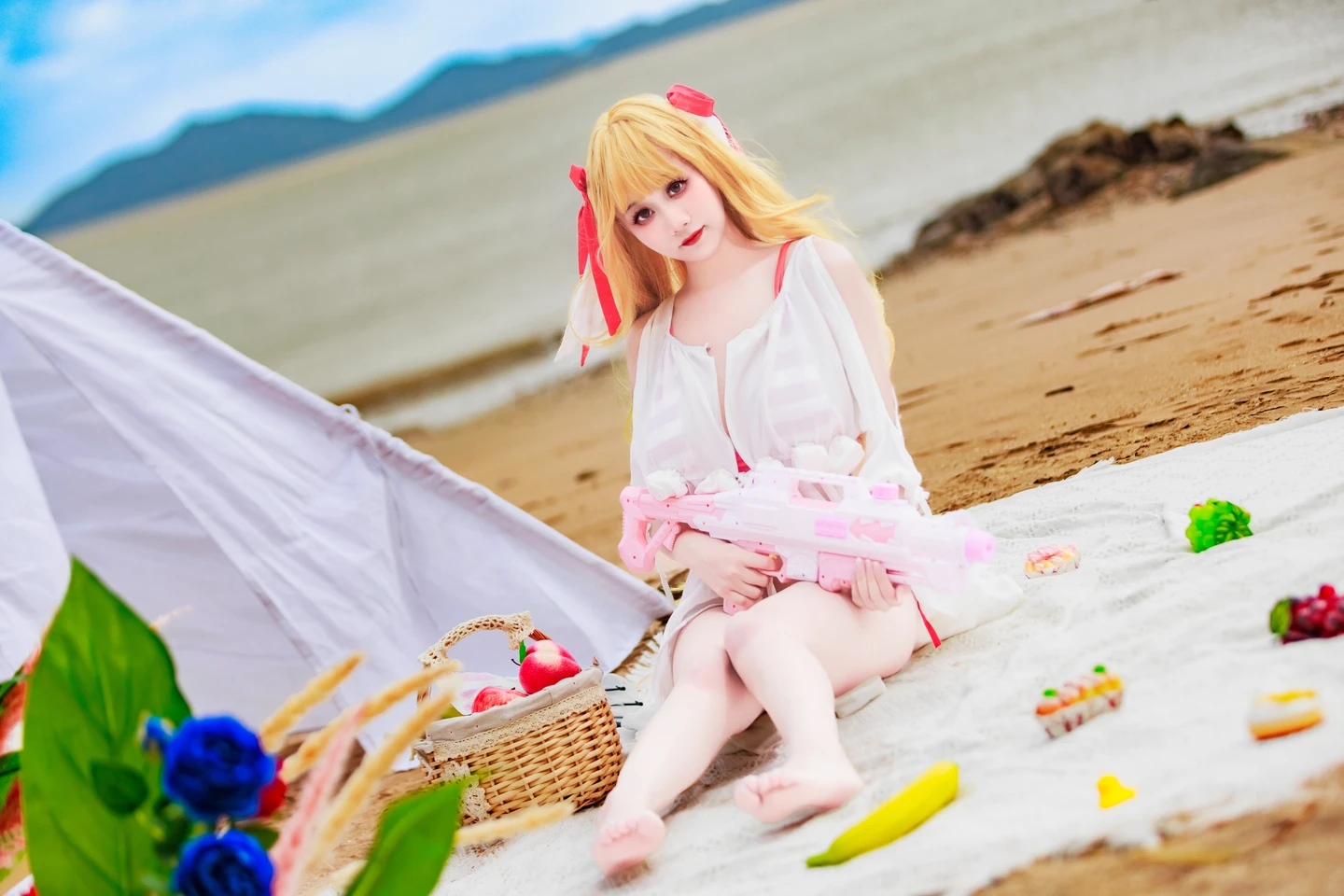 a-xue-xue - No.077 Fate/Grand Order Nero (Swimsuit) (101 photos) - A Xue Xue (阿雪雪) - Photo 34 of 101