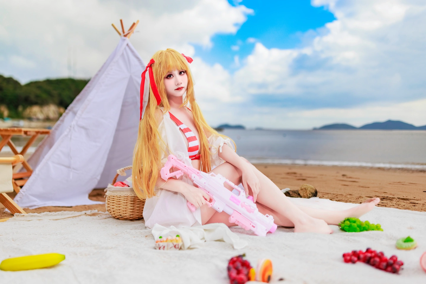 a-xue-xue - No.077 Fate/Grand Order Nero (Swimsuit) (101 photos) - A Xue Xue (阿雪雪) - Photo 44 of 101