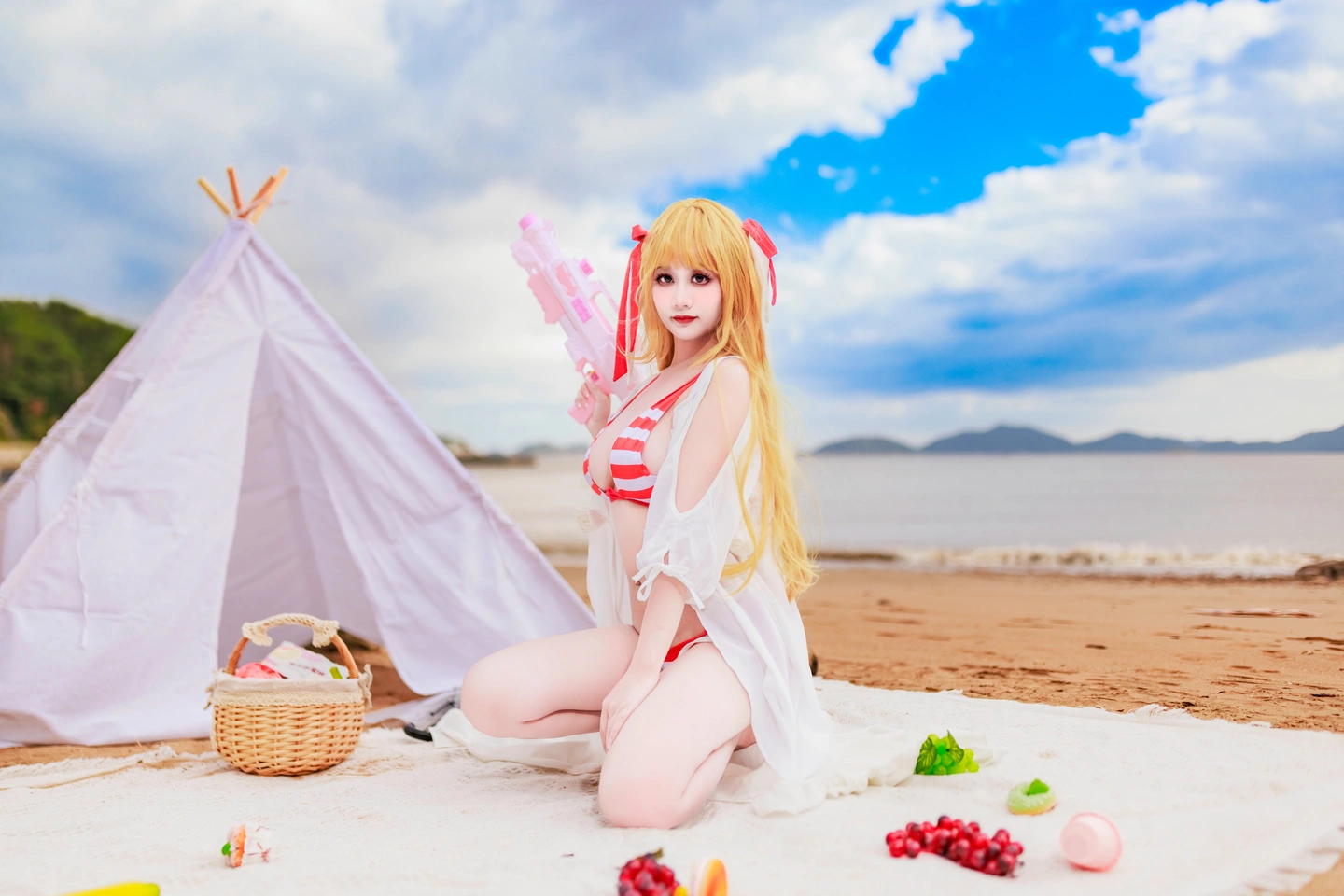 a-xue-xue - No.077 Fate/Grand Order Nero (Swimsuit) (101 photos) - A Xue Xue (阿雪雪) - Photo 46 of 101
