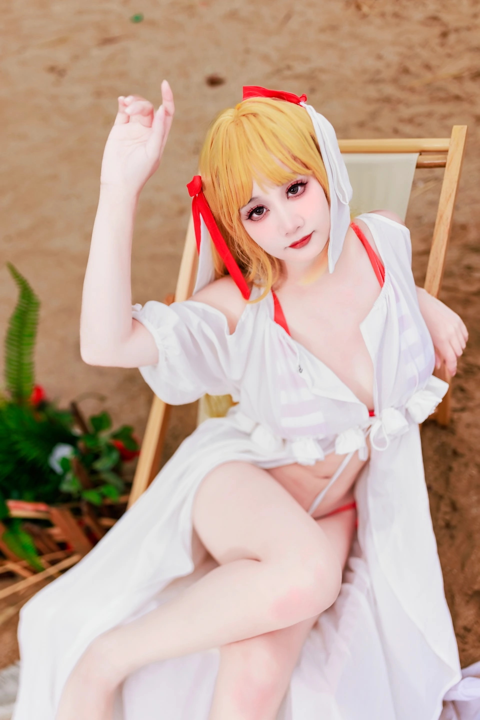 a-xue-xue - No.077 Fate/Grand Order Nero (Swimsuit) (101 photos) - A Xue Xue (阿雪雪) - Photo 54 of 101