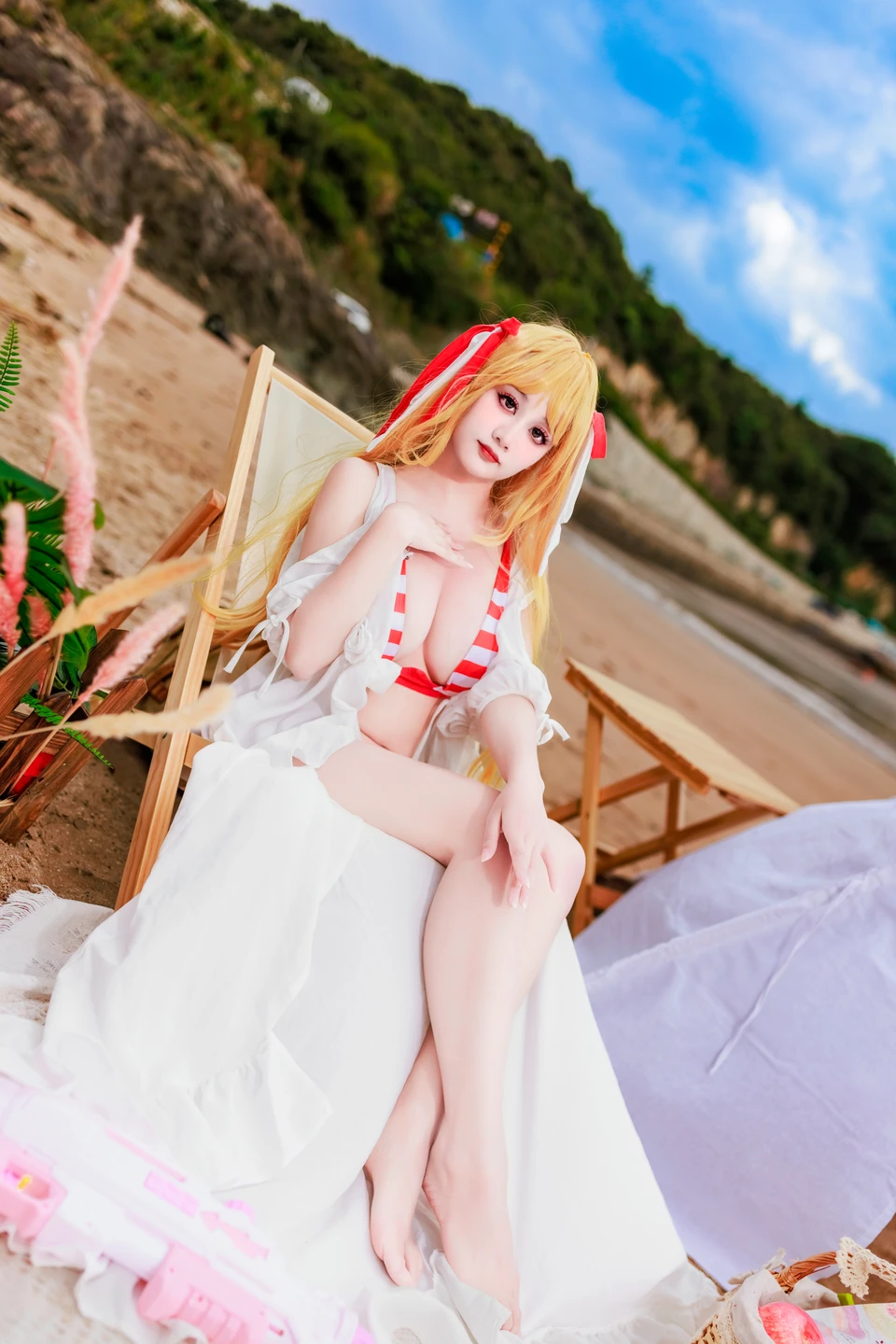 a-xue-xue - No.077 Fate/Grand Order Nero (Swimsuit) (101 photos) - A Xue Xue (阿雪雪) - Photo 58 of 101