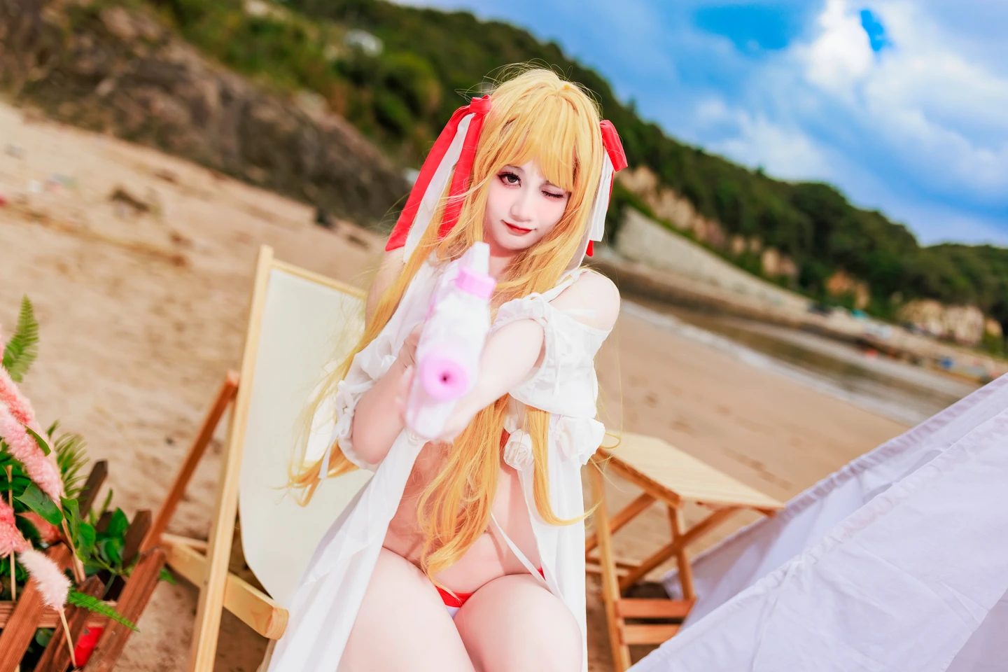 a-xue-xue - No.077 Fate/Grand Order Nero (Swimsuit) (101 photos) - A Xue Xue (阿雪雪) - Photo 62 of 101