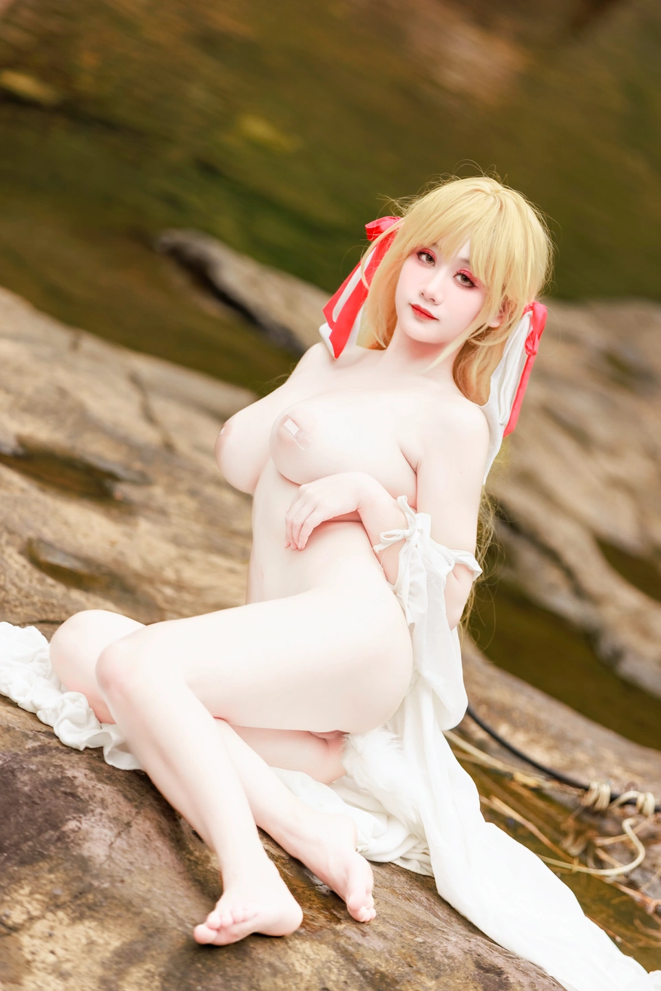 a-xue-xue - No.077 Fate/Grand Order Nero (Swimsuit) (101 photos) - A Xue Xue (阿雪雪) - Photo 73 of 101