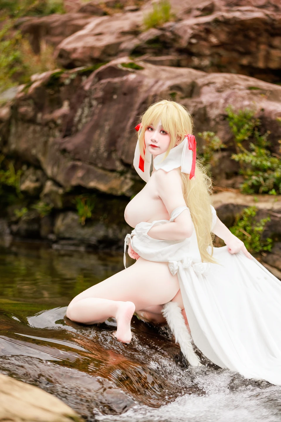 a-xue-xue - No.077 Fate/Grand Order Nero (Swimsuit) (101 photos) - A Xue Xue (阿雪雪) - Photo 84 of 101
