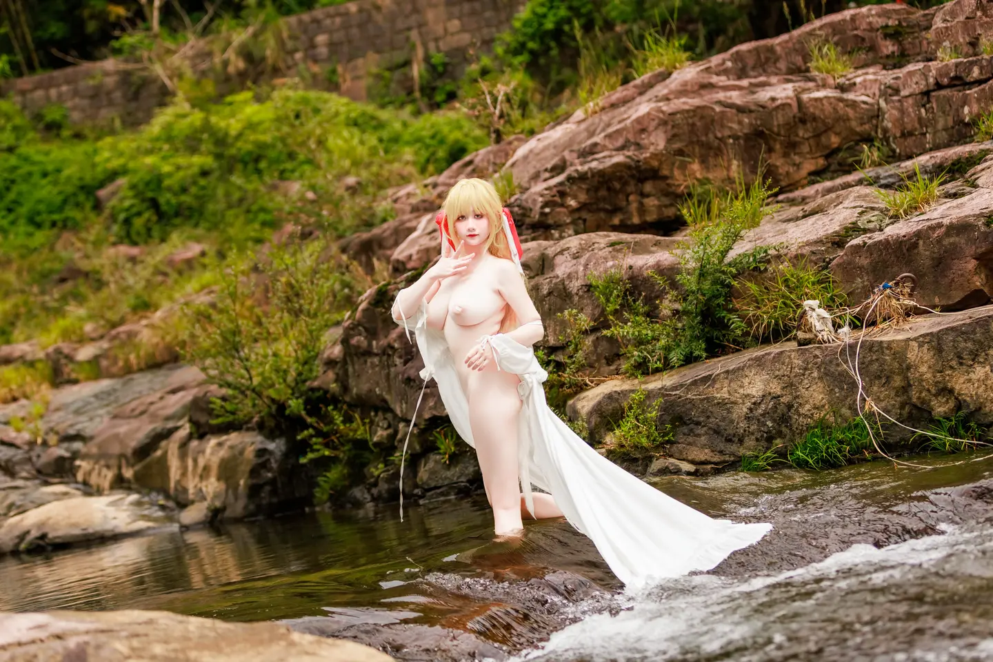 a-xue-xue - No.077 Fate/Grand Order Nero (Swimsuit) (101 photos) - A Xue Xue (阿雪雪) - Photo 89 of 101