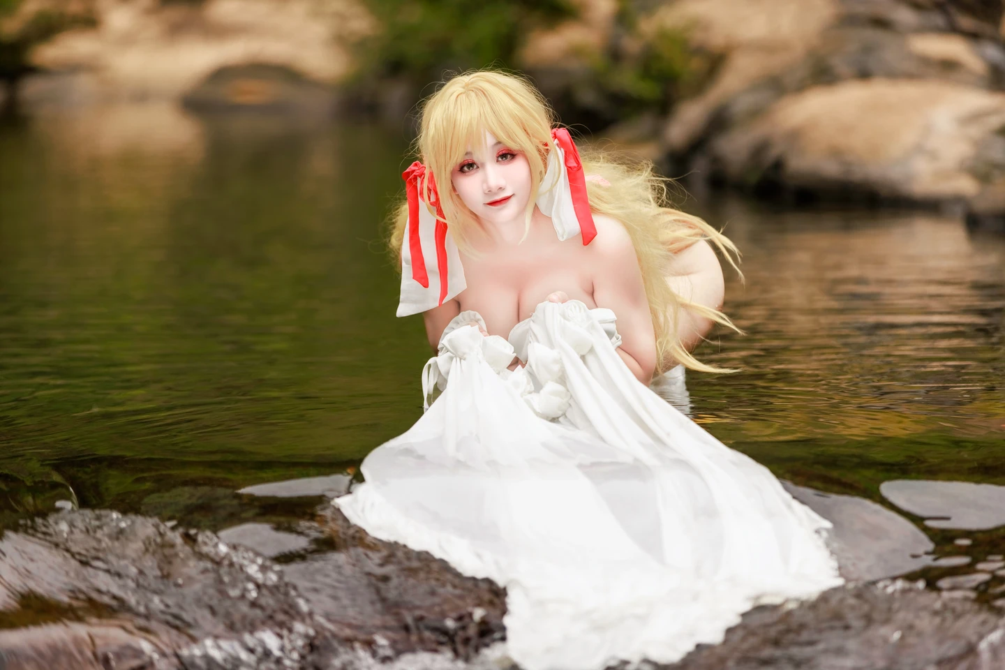 a-xue-xue - No.077 Fate/Grand Order Nero (Swimsuit) (101 photos) - A Xue Xue (阿雪雪) - Photo 94 of 101