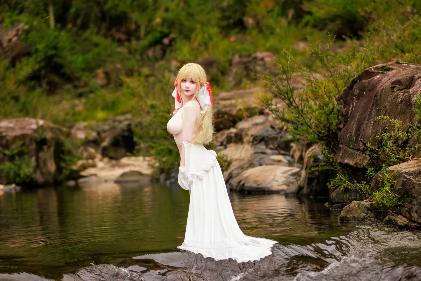 a-xue-xue - No.077 Fate/Grand Order Nero (Swimsuit) (101 photos) - A Xue Xue (阿雪雪) - Photo 96 of 101