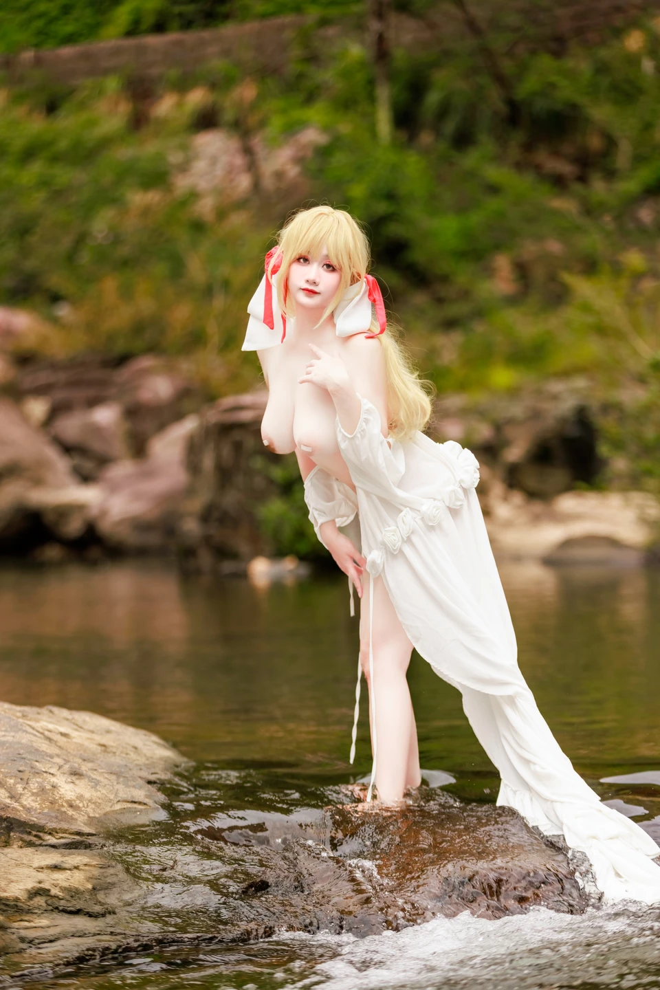 a-xue-xue - No.077 Fate/Grand Order Nero (Swimsuit) (101 photos) - A Xue Xue (阿雪雪) - Photo 100 of 101