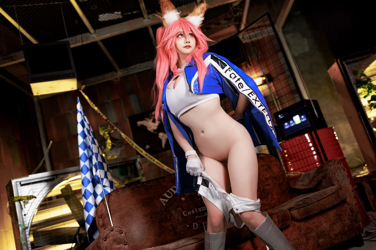 a-xue-xue - No.078 Fate/Grand Order Tamamo-no-Mae Racing [90P, (90 photos) - A Xue Xue (阿雪雪) - Photo 5 of 90